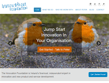 Tablet Screenshot of innovationfoundation.ie